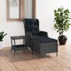 Garden Lounge Set Dark Grey