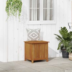 Garden Storage Box 23.6"x19.7"x22.8" Solid Wood Acacia