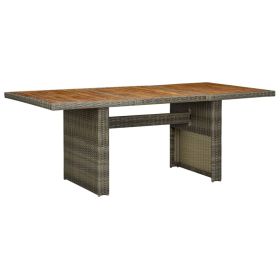 Garden Table Brown