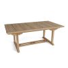 Valencia 117" Rectangular Double Extension Table