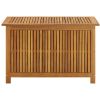 Garden Storage Box 35.4"x19.7"x22.8" Solid Wood Acacia