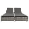 Sun Lounger Grey