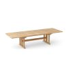 Sahara 126" Rectangular Double Extension Table